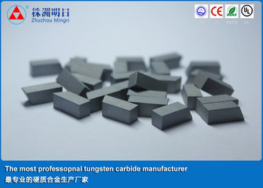 High Hardness Tungsten Carbide Saw Tips , tungsten saw blades for Rock drills