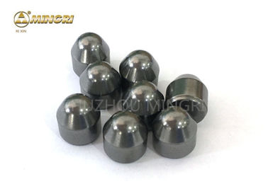 D10mm*H16mm  Mining Tips Tungsten Carbide Buttons High Resistant Strength YG11C