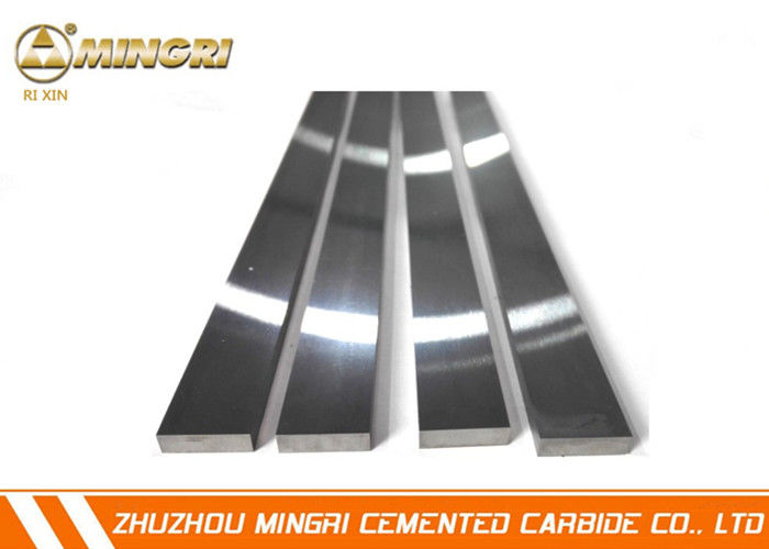 Cemented Tungsten Carbide Strips / Flat Bar With Fine Grain Alloy For