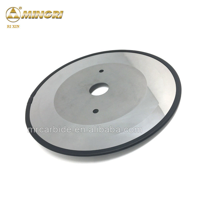 Tungsten Carbide Disc Cutter Circular Blades For Slitting Corrugated Board MR020