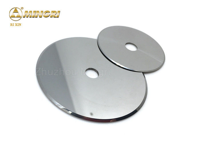 Hard Alloy Cemented Carbide Disc Cutter Small Round Knife For Cutting Pvc Tube Plastic