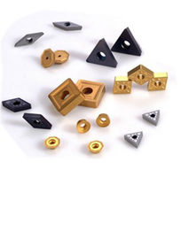 CNC Tungsten carbide inserts for metal machining , tungsten carbide turning inserts