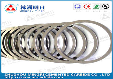 YG8 / YN8 sintered tungsten carbide rings 1710N/mm² ISO14001 2008