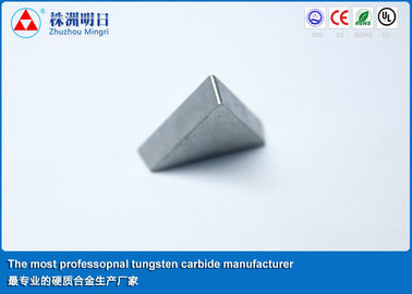 F Cemented Carbide Brazing Carbide Inserts WC  Cobalt  High Strength