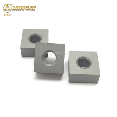 12.7*12.7*6.5mm Tungsten Carbide Square Chain Saw Inserts For Stone Cutting Machine