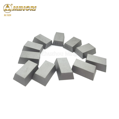 SS09 Flat Cemented Carbide Brazed Saw Blade Tips For Sand Stone Brick Cutting