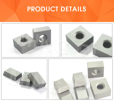 Tungsten Carbide Chain Saw Inserts Carbide Cutter Tips For Marble Stone Cutting Chain Saw Machine