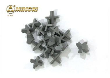 Steel Reinforced Cemented Carbide Tool Tips , Four Heads Carbide Tip Tool