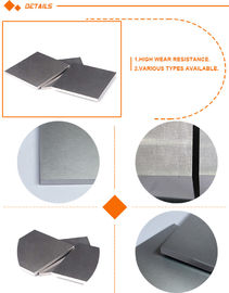 Sintered Tungsten Carbide Wear Plate alloy plates for cutting and making dies