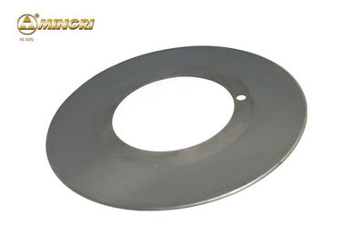 240 * 115 * 1.0 Paper Roll Carbide Disc Cutter , Industrial Tungsten Carbide Blade