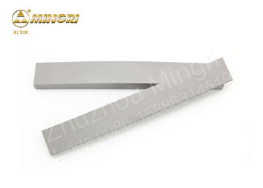 91 - 92 Hardness Tungsten Carbide Strips Flat Square Bar For VSI Stone Crusher Hammer