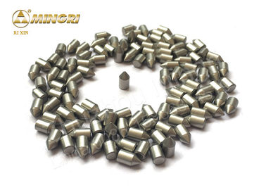 Mill Hard Metal Cemented Tungsten Carbide Tips Round Litchi Surface Needles Pins