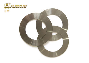 Cemented Carbide Blade Cutting Non Ferrous Foil round rings raw material