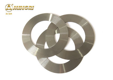 High Precision Carbide Disc Cutter Wear Resistance Hard Alloy Knives For Battery Cutting