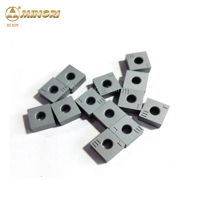 Standard Tungsten Carbide Inserts for Chain Saw Part Stable Properties Dark Grey Surface at Kenya