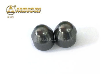 D10mm*H16mm  Mining Tips Tungsten Carbide Buttons High Resistant Strength YG11C