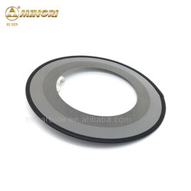 Cemented Carbide Disc Cutter Round Blade , Tungsten Carbide Cutting Disc