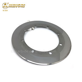 Cemented Tungsten Carbide Disc Round Blade For Slotter Corrugated Board With 8 Holes