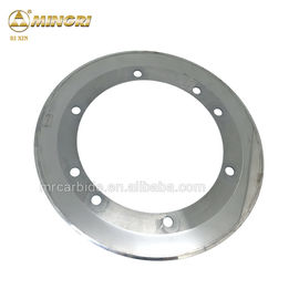 High Hardness Carbide Disc Cutter Round Blade For Slitting Corrugated Board Paper