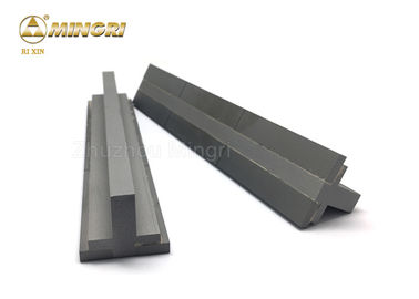 Yg6 Tungsten Carbide Strips , Brazed Tips Scraper Carbide Blade Long Working Time