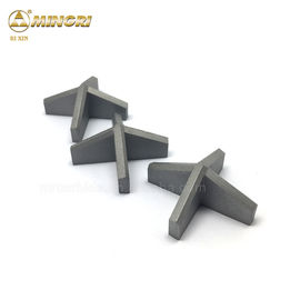 Four Head Cross Big Bit Cemented Carbide Tips For Drilling Hard Metal Material