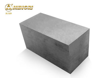 YG13X Cemented Tungsten Carbide Plate Square Blocks Shape For Customed