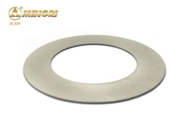 Wear Resistant Tungsten Carbide Disc Cutter Blade For Cutting Battery Foil Round Knives