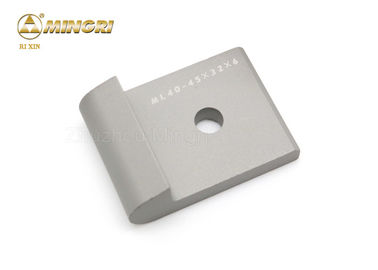 Tamping Tine Tools Tungsten Carbide Tips Carbide Wear Parts For Railway Industry