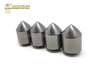 ∅22*34 mm High performance Tungsten Carbide Buttons Drill Bit / Spherical Mining Teeth