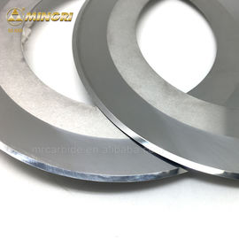 200 X 122 X 1.25  Tungsten Carbide Slitter Blade Slitting Knives For Corrugated Paper