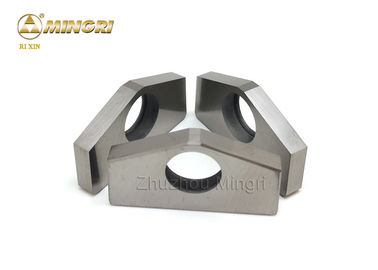 Stone Cutting Tungsten Carbide Insert , Cemented Carbide Cutting Tools