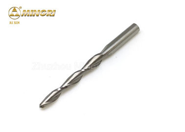 HRC45 4 Flute TC Carbide End Mill 4mm For Steel Drill