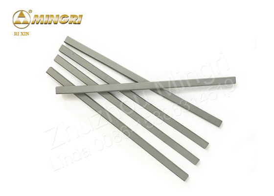 Polished Tungsten Carbide Strips , square Tungsten Carbide Bar  length 330mm