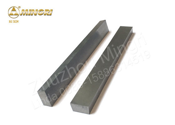 Polished Tungsten Carbide Strips , square Tungsten Carbide Bar  length 330mm