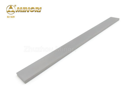 Fine Grain Size 320*10  Zhuzhou Manufacturer Supply Tungsten Carbide Strip / Bar / Block For Cutting Steel