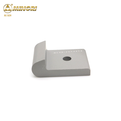 Zhuzhou Manufacturer Directly Supply Railway Tamping Tools Blanks Tungsten Cemented Carbide Wear Parts Plate