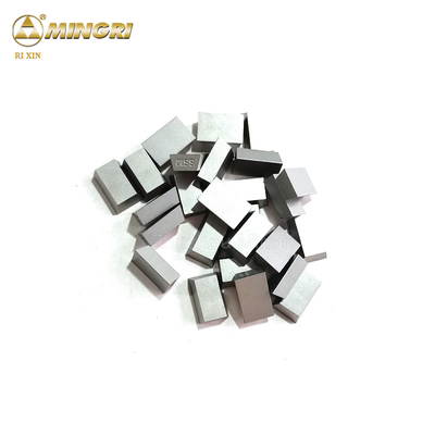 SS10 Tungsten Carbide Stone Cutting Inserts For Chain Saw , Carbide Saw Tips