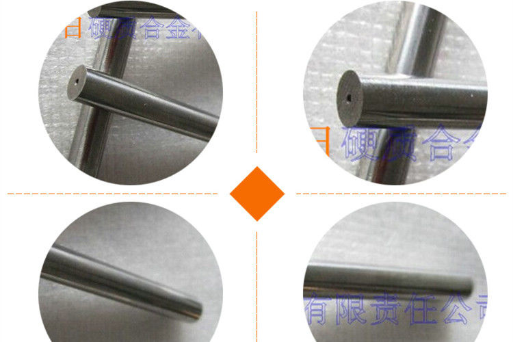 Round Tungsten Carbide Rod  K20 K30 K40  with One Straight Hole