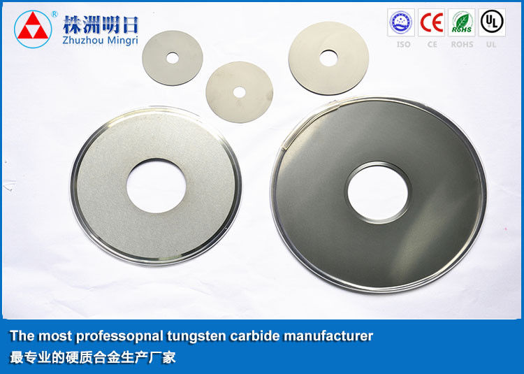 Slot Cemented Tungsten Carbide Saw Blade , Carbide Rotary Cutter Fine Grain Size