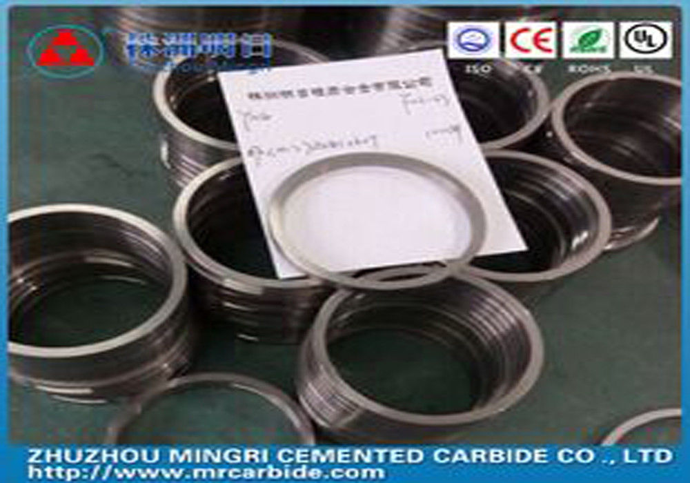 YN6X Tungsten Carbide Ring 14.8 g/cm³ 90.5 HRA , sealing rings