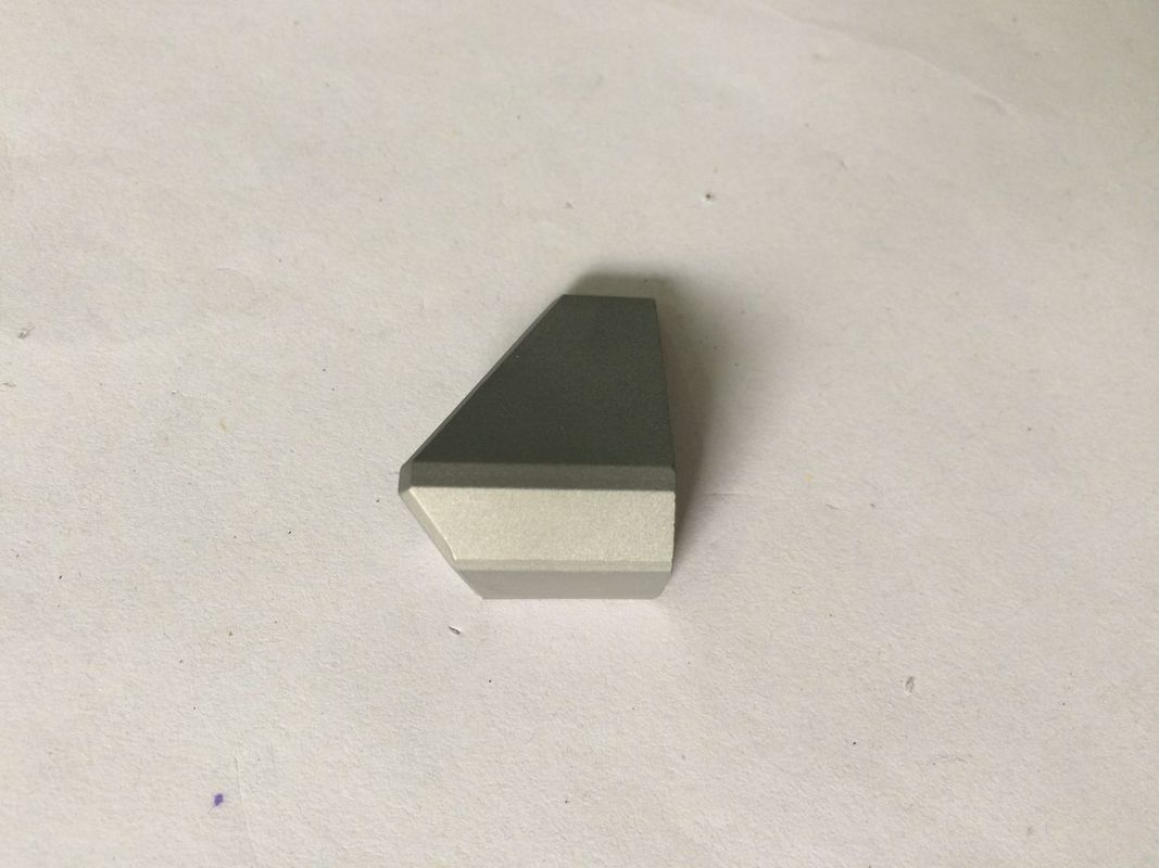 Tungsten Carbide Shield Cutter For Coring Crowns , YG4C , YK05 , WC , Cobalt