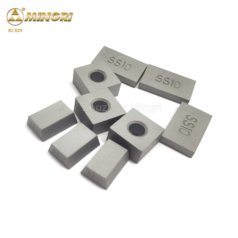 SS10 Tungsten Cemented Carbide Brazing Tips nickel coating