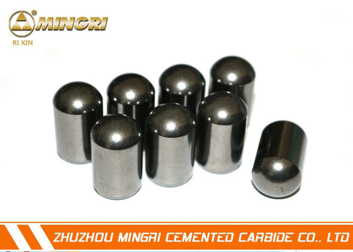 Customized Flat Top Tungsten Carbide Buttons / Cemented Carbide Button