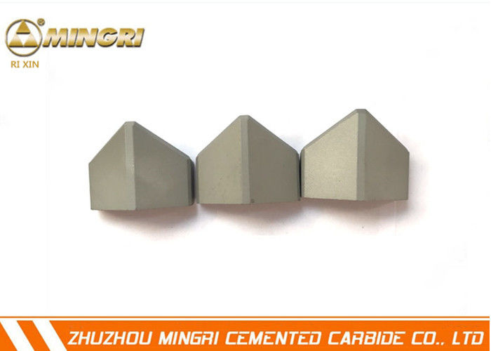 YG13C Sand Blasting Inserted Shield Bits Tungsten Carbide Material