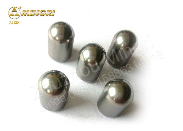85 - 91 Hardness Tungsten Carbide Buttons Insert Teeth Tip For Borewell Drill Bits