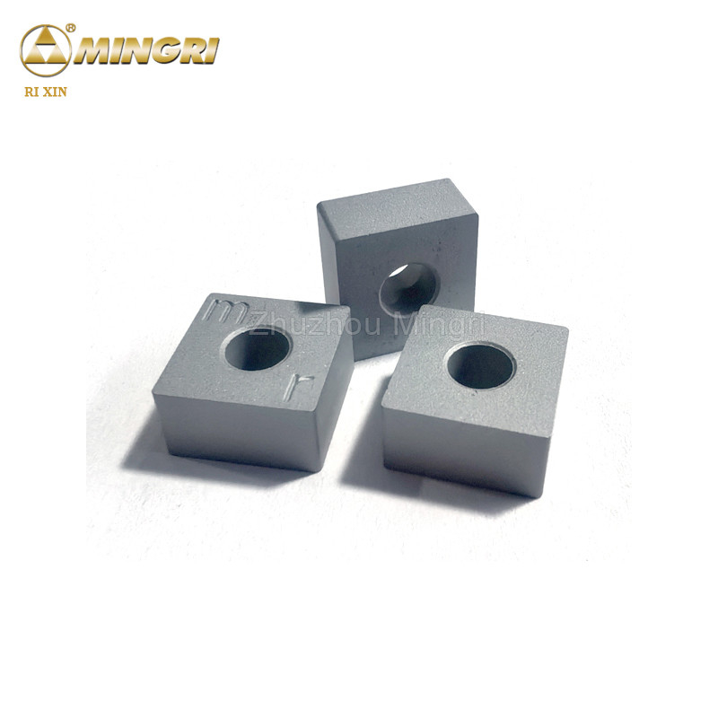 Standard Tungsten Carbide Inserts for Chain Saw Part Stable Properties Dark Grey Surface at Kenya