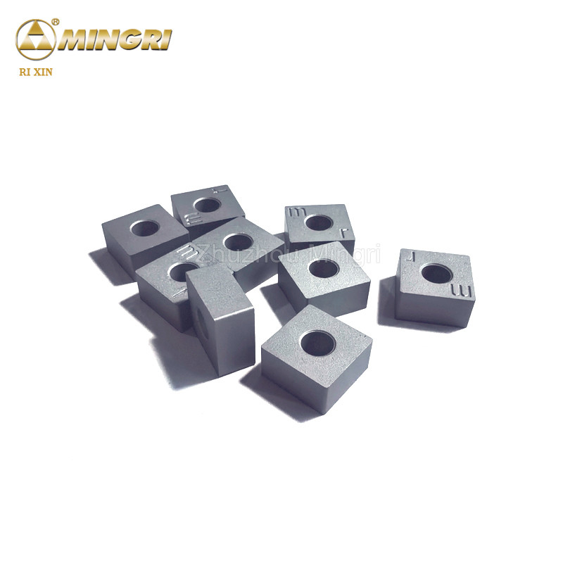 12.7x12.7x6.5 Square Widia Tips Tungsten Carbide Chain Saw Parts Insert for Cutting Stone