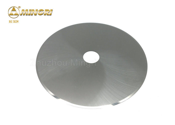 Tobacco Machines Carbide Disc Cutter Blade Knife Tungsten Cemented Products