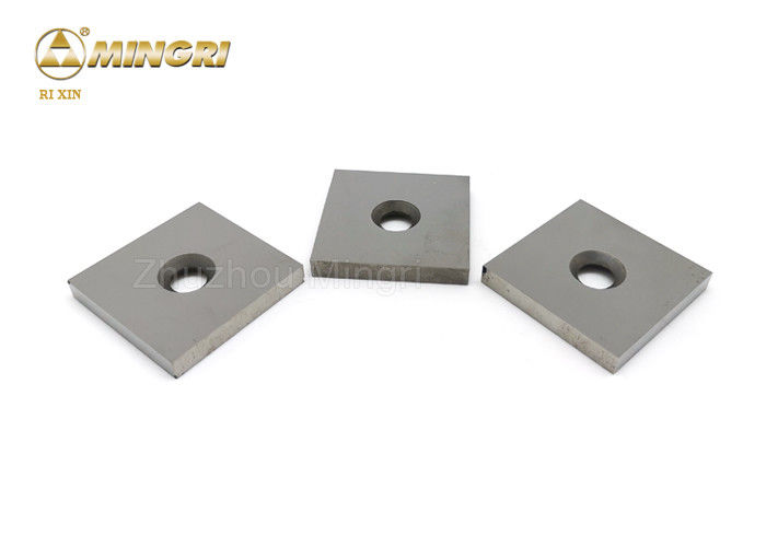 Wear Resistant Cemented Carbide Cutter Plate For Woodworking Machinery With Holes