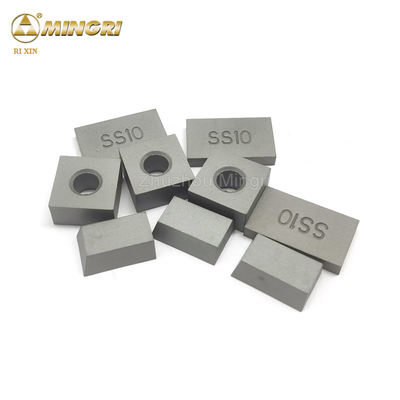 Virgin Raw Material Tungsten Carbide Stone Cutting Tip SS10 For Long Working Life And Stable Properties Of YG10C Grade